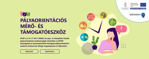 Pályaorientációs mérő-és támogatóeszköz